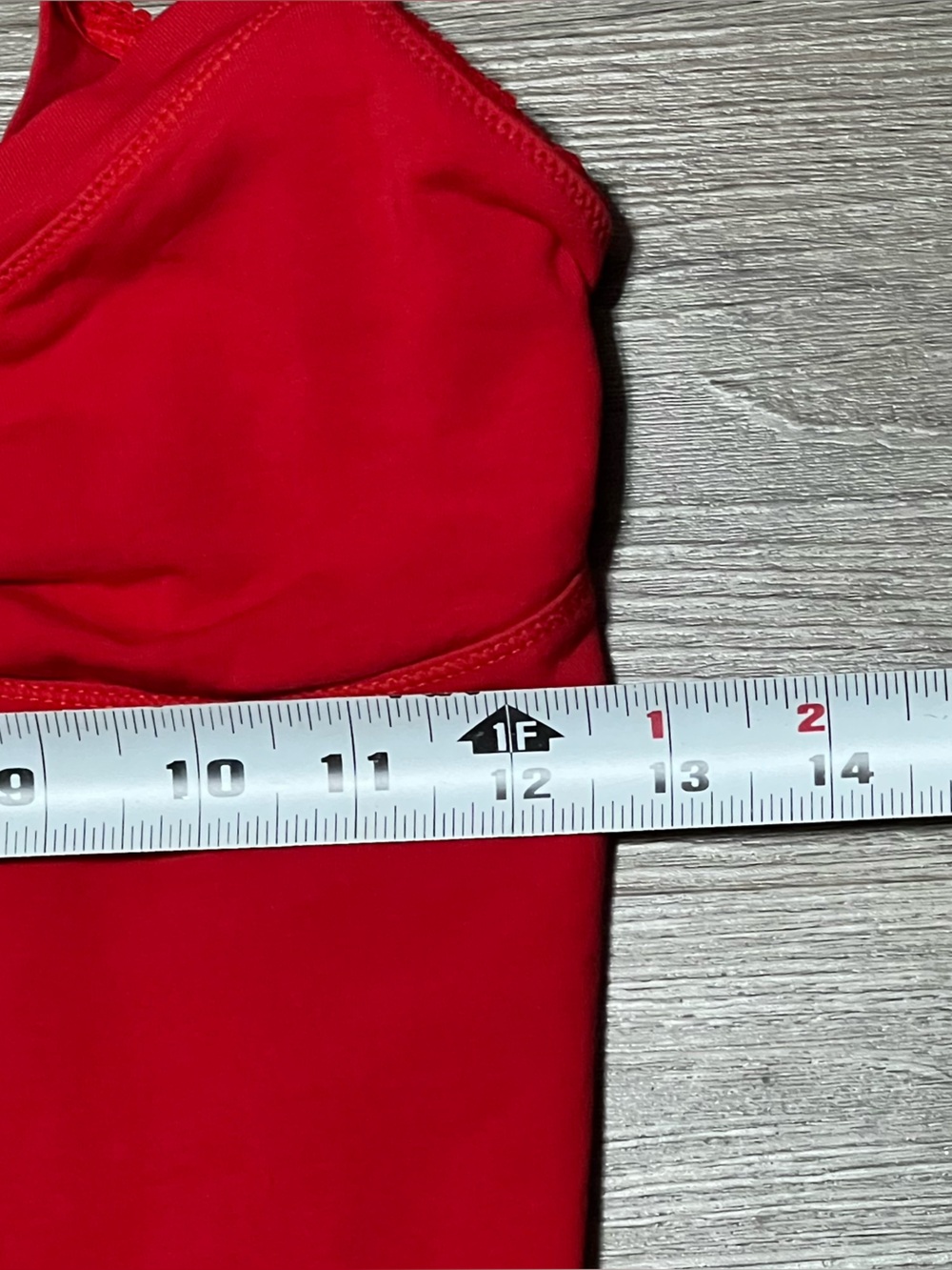 Intimately Free People Medium Wear It Out Tank Cami Red Rose Cropped Ruched - Picture 8 of 8